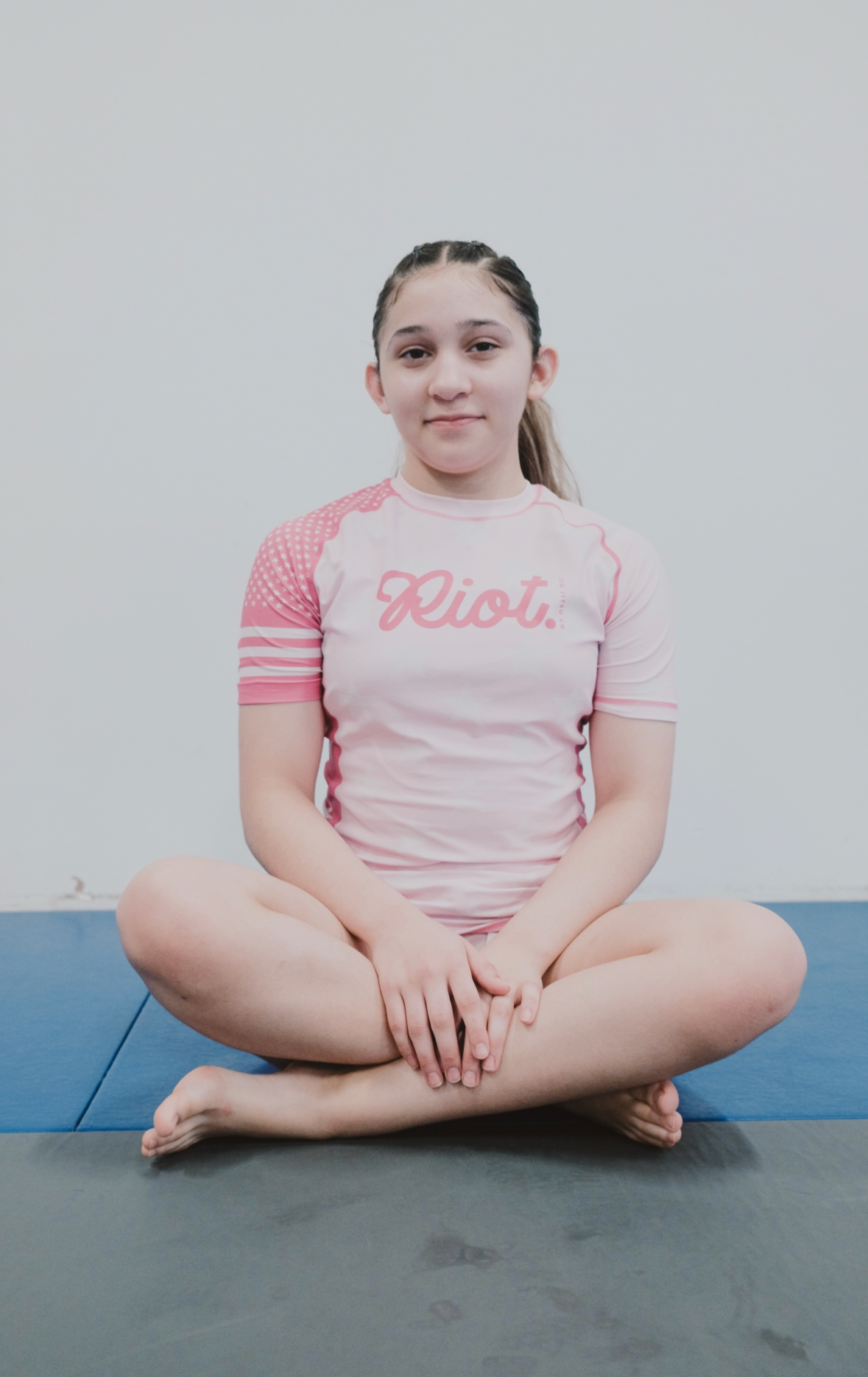 Pink Stars & Stripes Youth Rashguard