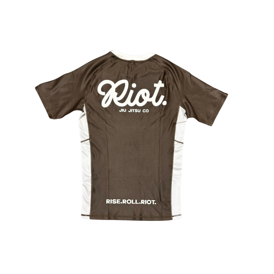 Brown Rank'd Rashguard