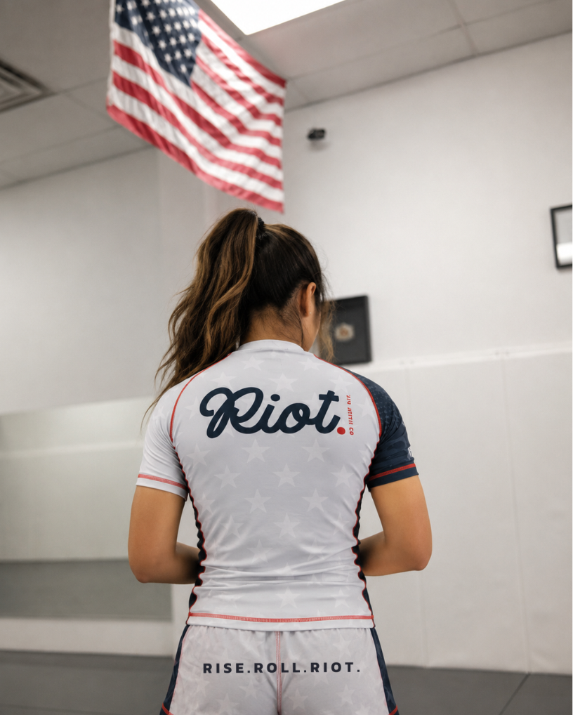 Limited Release Stars & Stripes Womens Rashguard