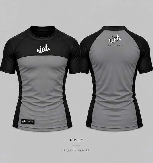 Youth Grey Ranked Rashguard