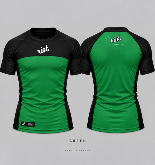 Youth Green Ranked Rashguard