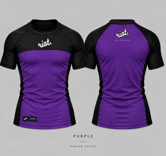 Purple Ranked Rashguard