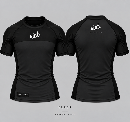 Black Ranked Rashguard