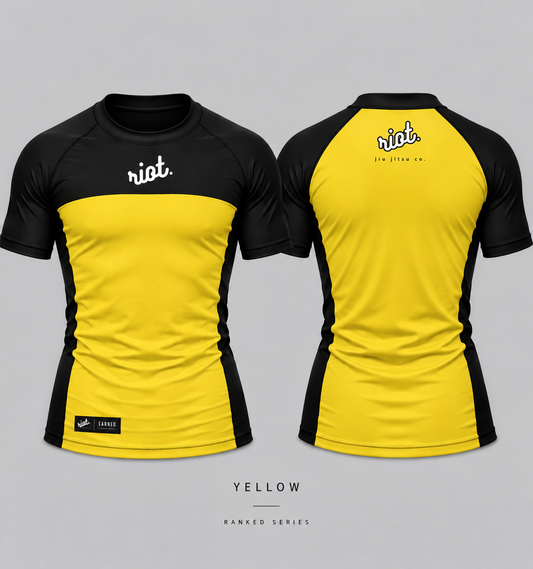 Youth Yellow Ranked Rashguard