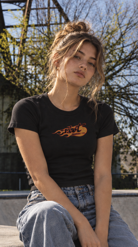 Womens Heatwave Baby Tee