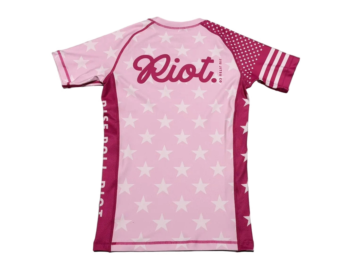 Pink Stars & Stripes Woman's Rashguard