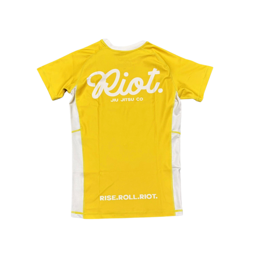 Yellow Ranked Rashguard